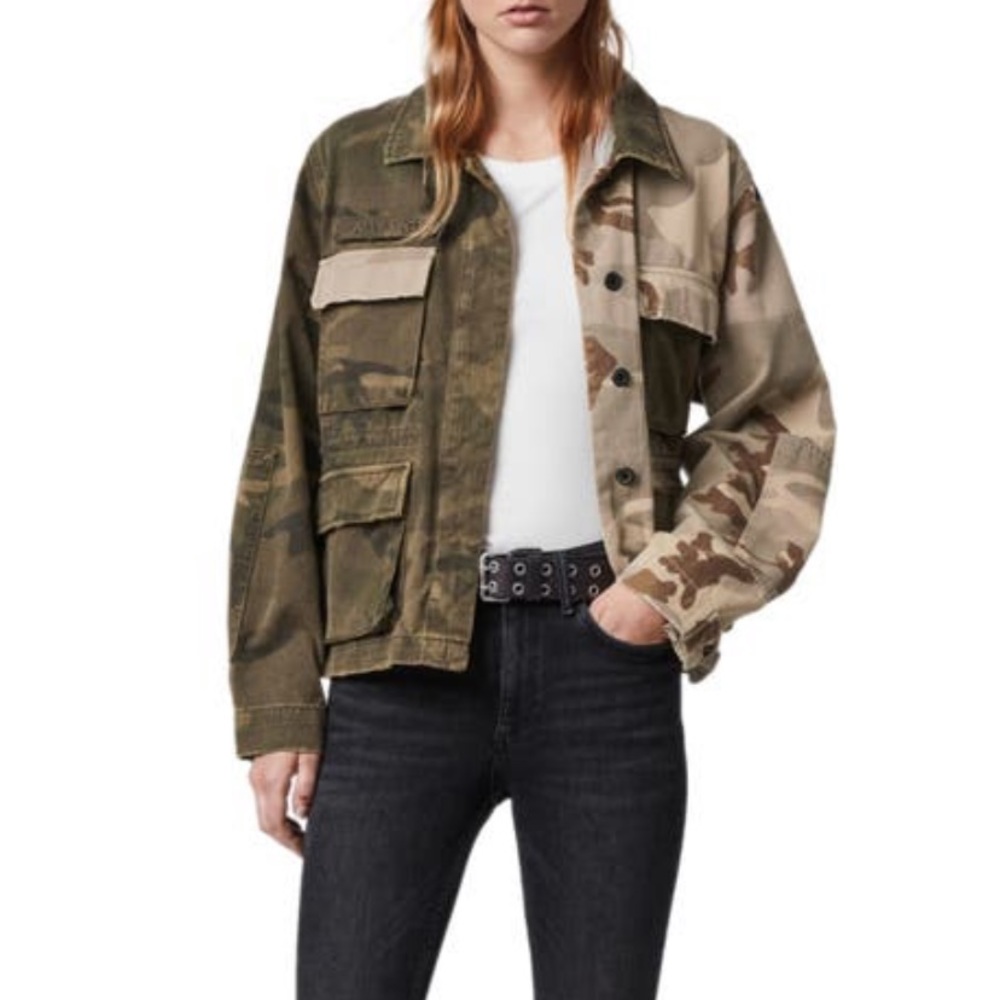 AllSaints Finch Camo Jacket